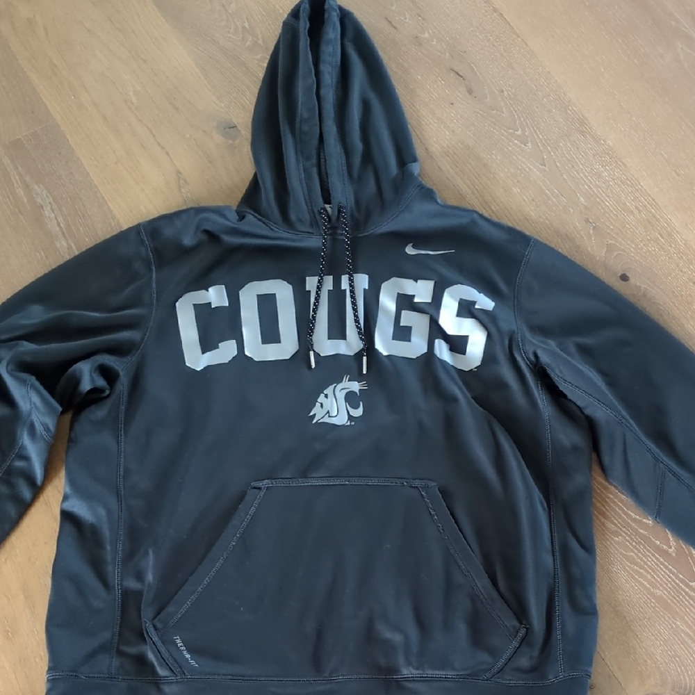 Nike Dark Grey Washington State University COUGS Pullover Hoodie